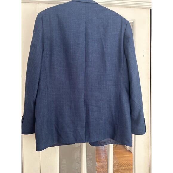 Lauren Ralph Lauren Mens 43R Blue 2-Button Blazer Jacket Preppy - Picture 6 of 6